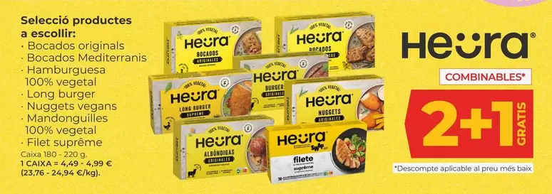 Heura - Seleccio Productos A Escollr Bocados Original
