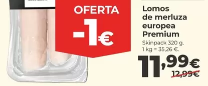 Premium - Lomos De Merluza Europea