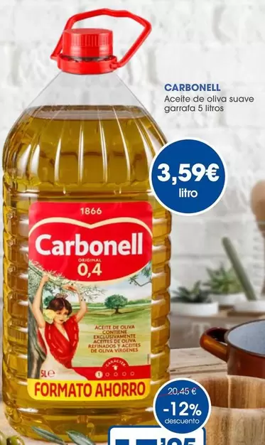 Carbonell - Aceite De Oliva Suave Garrata S Tirta