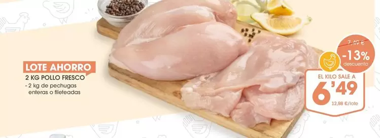 Pollo fresco