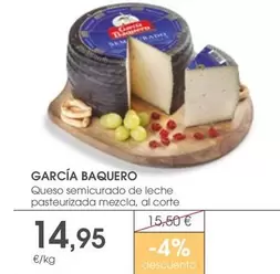 García Baquero - Queso Semicurado De Leche Pasteurizada Mezcla