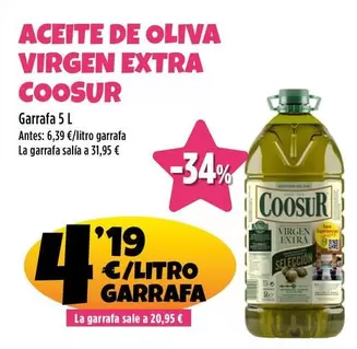 Coosur - Aceite De Oliva Virgen Extra