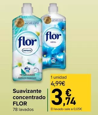 Flor - Suavizante Concentrado