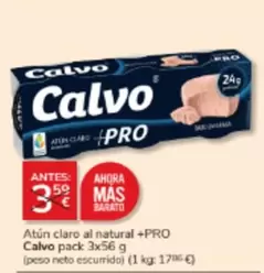 Calvo - Atun Claro Al Natural +Pro