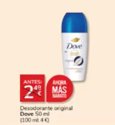 Dove - Desodorante Original