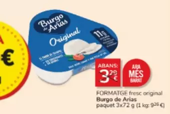 Burgo De Arias - Formatge Fresc Original