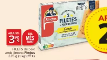 Findus - Fillets De Peix Amb Llimona