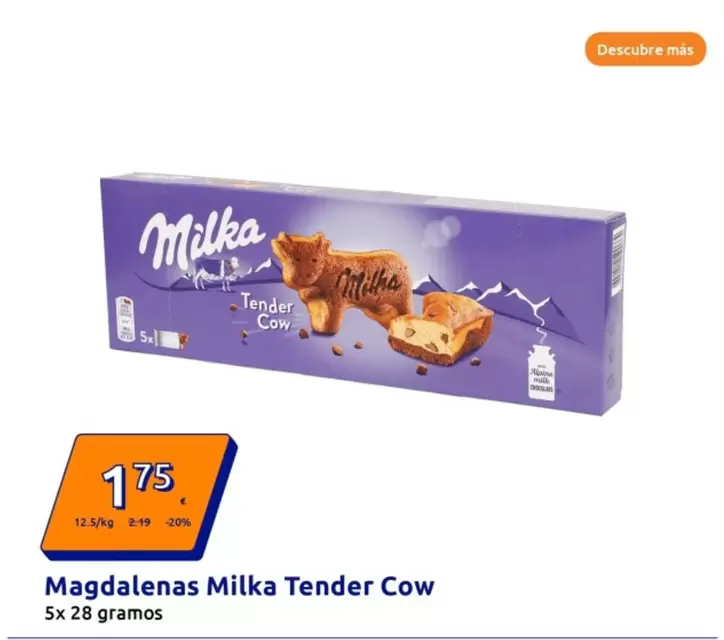 Milka - Magdalenas Tender Cow