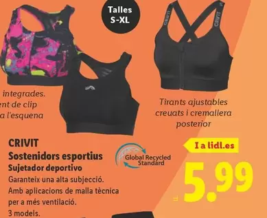 Crivit - Sostenidors Esportius