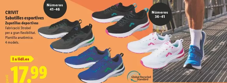 Crivit - Zapatillas Deportivas