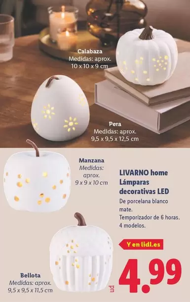 Livarno Home - Lamparas Decorativas Led