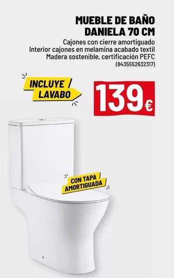 Mueble De Bano 70 Cm
