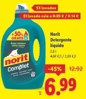 Norit - Detergente Líquido