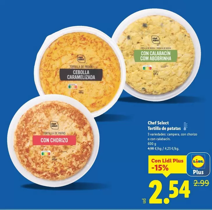 Chef Select - Tortilla De Patatas