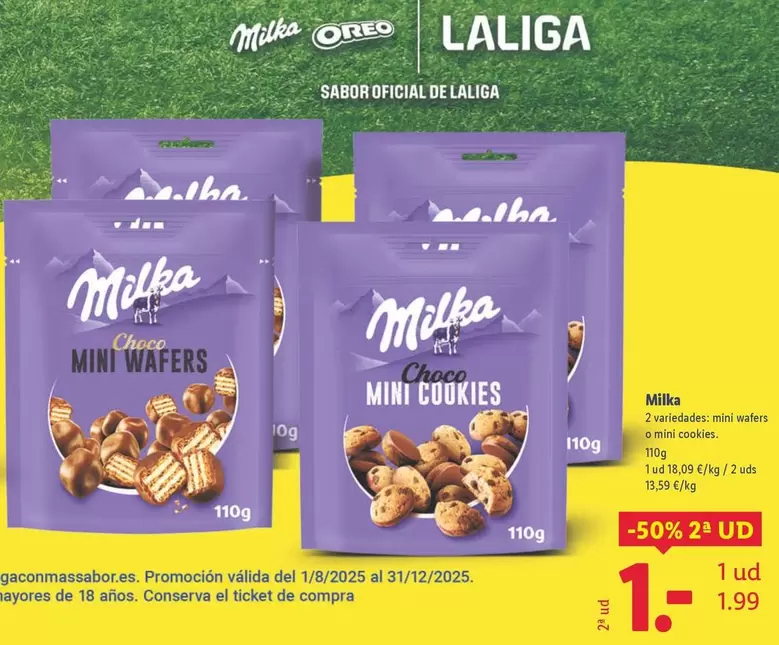 Milka -  Mini Wafers 0 Mini Cookies