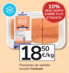 Consum - Porciones De Salmón Rosado