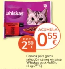 Whiskas - Comida Para Gatos Seleccion Carnes En Salsa