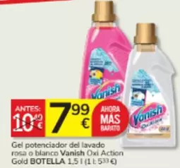 Vanish - Gel Potenciador Del Lavado Rosa O Blanco