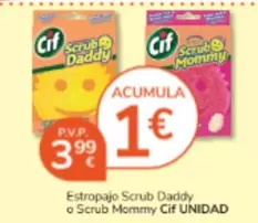 Cif - Estropajo Scrub O Scrub Mommy