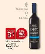 Antaño - Vino Tinto Crianza D.o. Rioja