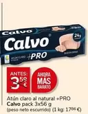 Calvo - Atun Claro Al Natural +PRO 