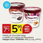 Häagen-Dazs - Helado De Chocolate Belga O Vainilla Con Nueces De Macadamia