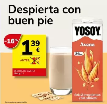 YoSoy - Bebida De Avena 