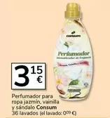 Consum - Perfumador Para Ropa Jazmín Vainilla Y Sándalo