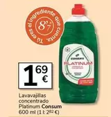 Consum - Lavavajillas Concentrado Platinum