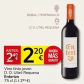 Enterizo - Vino Tinto Joven D.o. Utiel-Requena