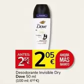 Dove - Desodorante Invisible Dry
