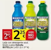 Estrella - Lejía Con Detergente Azul