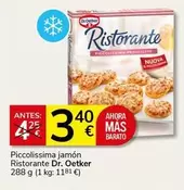 Dr Oetker - Piccolissima Jamón Ristorante