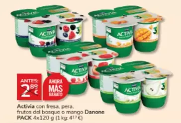 Danone - Activia Con Fresa
