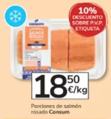 Consum - Porciones De Salmon Rosado