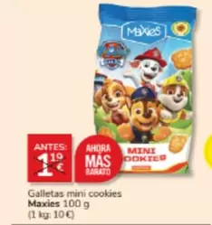 Maxies - Galletas Mini Cookies 