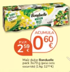 Bonduelle - Maiz Dulce