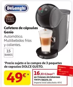 DeLonghi - Cafetera De Capsulas Genio