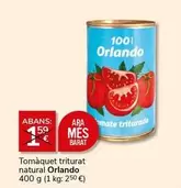 Orlando - Tomaquet Triturat Natural