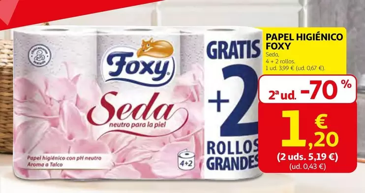 Foxy - Papel Higiénico