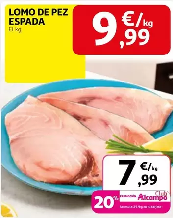 alcampo - Lomo De Pez Espada