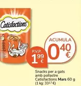catisfactions - Snacks Per A Gats Amb Pollastre