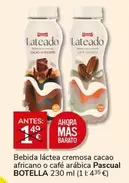 Pascual - Bebida Lactea Cremosa Cacao Africano O Cafe Arabica