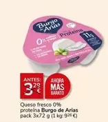 Burgo de Arias - Queso Fresco 0% Proteína