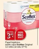 Scottex - Papel Higiénico Doble Capa Original