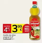Carbonell - Aceite De Oliva Original 0,4o