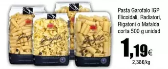 Garofalo - Pasta  IGP Elicoidati, Radiatori, Rigatoni O Maflada Corta