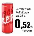 1906 - Cerveza Red Vintage