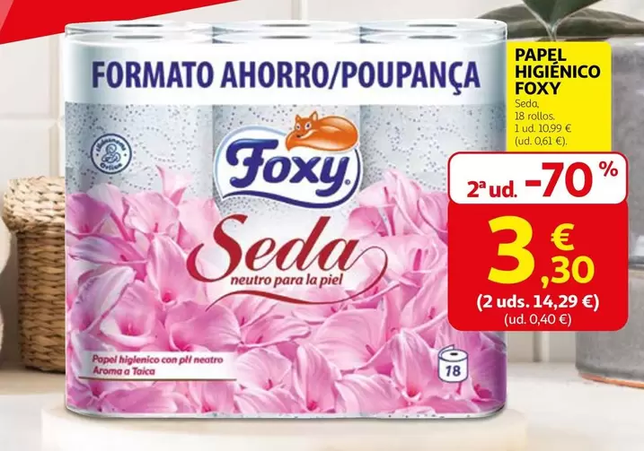 Foxy - Papel Higiénico