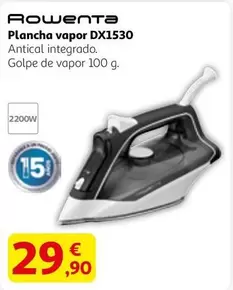 Rowenta - Plancha Vapor Dx1530